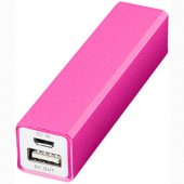 Портативное зарядное устройство “Volt”, розовый, арт. 009202303