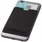 Бумажник для карт с RFID-чипом для смартфона, черный, арт. 009210403