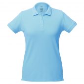 Рубашка поло женская Virma lady, голубая, размер L
