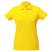 Рубашка поло женская Virma lady, желтая, размер M