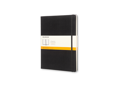 Записная книжка Moleskine Classic Hard (в линейку), Хlarge (19х25 см), черный, арт. 009047503