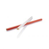 Деревянный карандаш, 25 см, белый, арт. 009264406