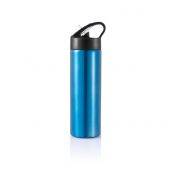 Спортивная бутылка для воды с трубочкой, 500 мл, синий, арт. 009243106