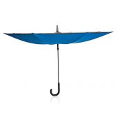 Механический двусторонний зонт 23”, синий, арт. 009249306