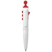 Ручка шариковая «Clic Pen», белый/красный, арт. 009758203