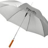 Зонт-трость “Lisa” полуавтомат 23″, серый, арт. 011524503