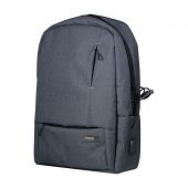 Рюкзак Portobello с USB разъемом, Migliores, 460х362х111 мм, серый