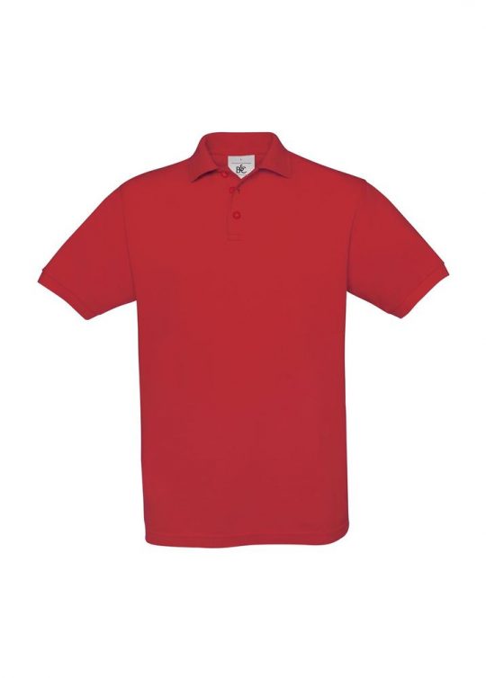 Рубашка поло Safran красная, размер L