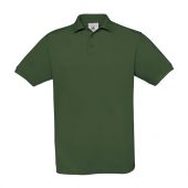 Рубашка поло Safran темно-зеленая, размер S