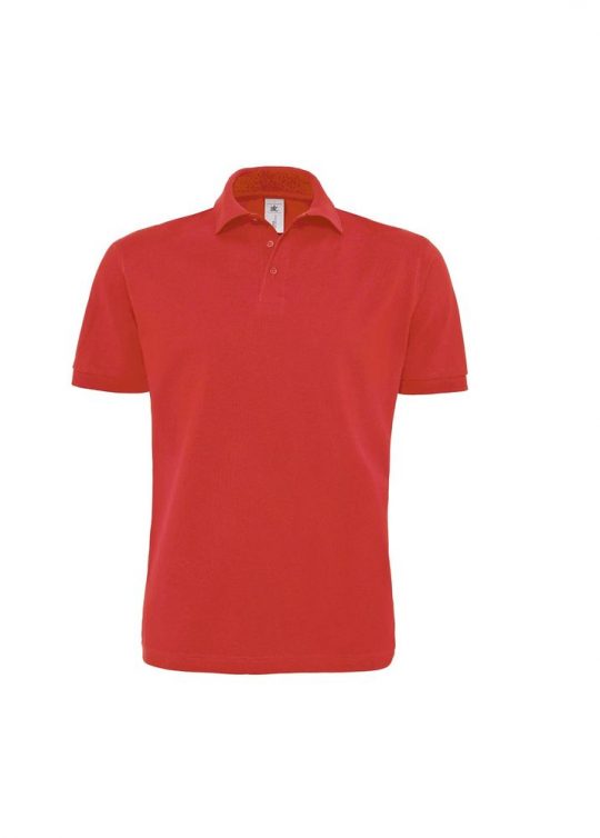 Рубашка поло Heavymill красная, размер L