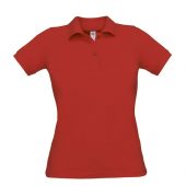 Рубашка поло женская Safran Pure красная, размер M