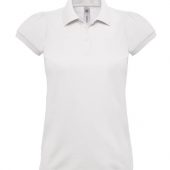 Рубашка поло женская Heavymill белая, размер XXL