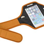 Наручный чехол Gofax для смартфонов с сенсорным экраном, оранжевый, арт. 013461003