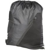 Спортивный рюкзак из сетки на молнии, черный, арт. 013480503