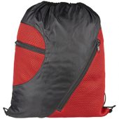 Спортивный рюкзак из сетки на молнии, красный, арт. 013480603