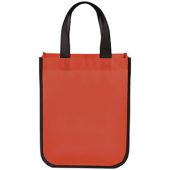 Маленькая ламинированная сумка для покупок, красный, арт. 013478103