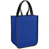 Маленькая ламинированная сумка для покупок, ярко-синий, арт. 013478003