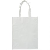 Ламинированная сумка для покупок среднего размера, белый, арт. 013478503