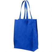 Ламинированная сумка для покупок среднего размера, ярко-синий, арт. 013478603