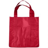 Ламинированная сумка для покупок, красный, арт. 013478803