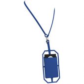 Картхолдер RFID со шнурком, ярко-синий, арт. 013470903