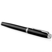 Ручка роллер Parker модель IM Core Black Chrome CT, черный/серебристый, арт. 013536803