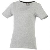 Женская футболка с короткими рукавами Bosey, серый (2XL), арт. 013614503