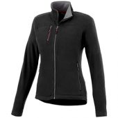 Женская микрофлисовая куртка Pitch, черный (XL), арт. 013599903