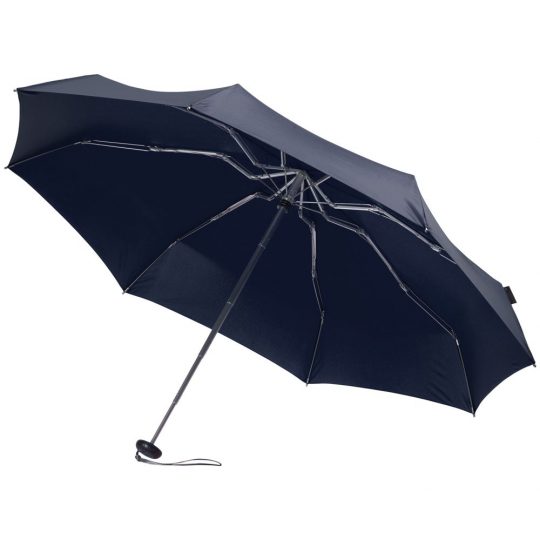 Зонт складной 811 X1 в кейсе, темно-синий