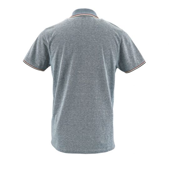 Рубашка поло мужская PANAME MEN голубой меланж, размер 3XL