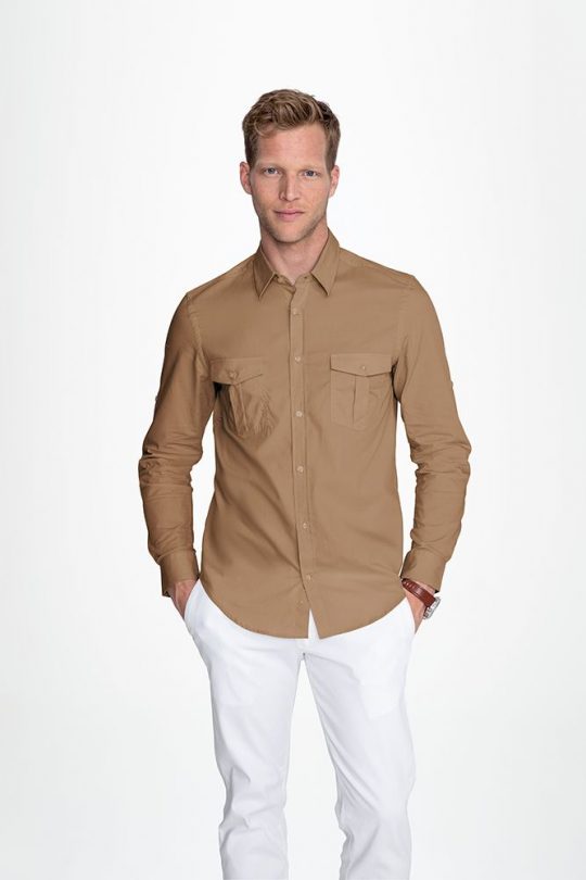 Рубашка мужская BURMA MEN белая, размер XL