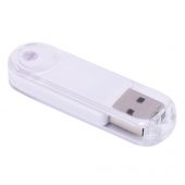USB flash-карта «Nix» (8Гб),белый, 5,9х1,8х1см,пластик