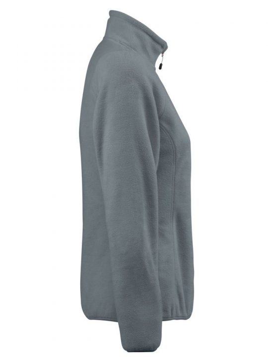 Толстовка флисовая женская Frontflip серая, размер 3XL