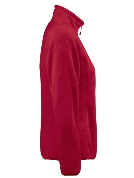 Толстовка флисовая женская Frontflip красная, размер XS