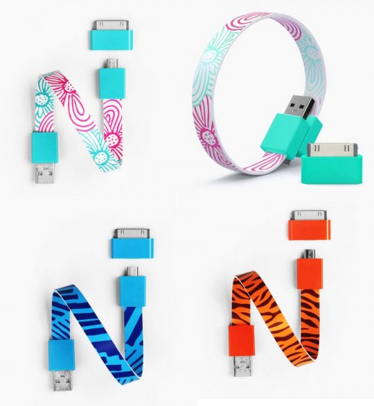Кабели USB в форме браслета