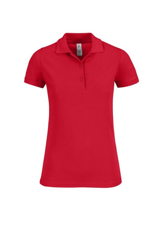 Рубашка поло женская Safran Timeless красная, размер S