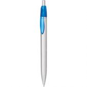 Ручка шариковая Celebrity «Шепард», серебристый/синий, арт. 014176003