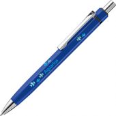 Ручка шариковая шестигранная UMA «Six», синий, арт. 014144903