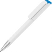 Ручка шариковая UMA «EFFECT SI», белый/синий, арт. 014145203