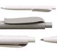 Ручки Prodir модель QS с индивидуальным фактурным узором, цвет корпуса на выбор, гелевая или чернильная