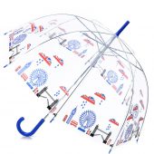 Зонты прозрачные с индивидуальной печатью под заказ