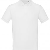 Рубашка поло мужская Inspire белая, размер XXL