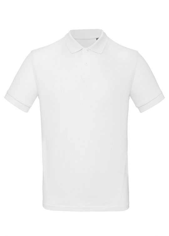 Рубашка поло мужская Inspire белая, размер S