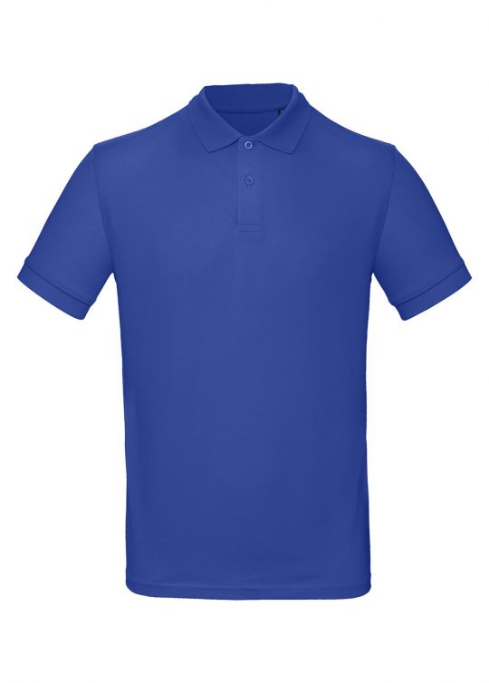 Рубашка поло мужская Inspire синяя, размер S