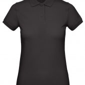 Рубашка поло женская Inspire черная, размер S