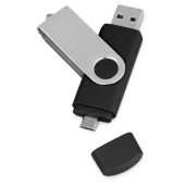 USB/micro USB-флешка на 16 Гб «Квебек OTG» (16Gb), арт. 014435003
