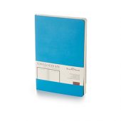 Ежедневник А5 недатированный «Megapolis Flex», синий флуор, арт. 014961103