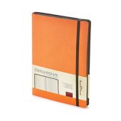 Ежедневник А5 недатированный «Megapolis Soft», оранжевый, арт. 014962703
