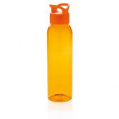 Герметичная бутылка для воды из AS-пластика, оранжевая, арт. 014438906