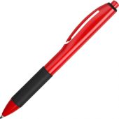 Ручка пластиковая шариковая «Band», красный/черный, арт. 014650103